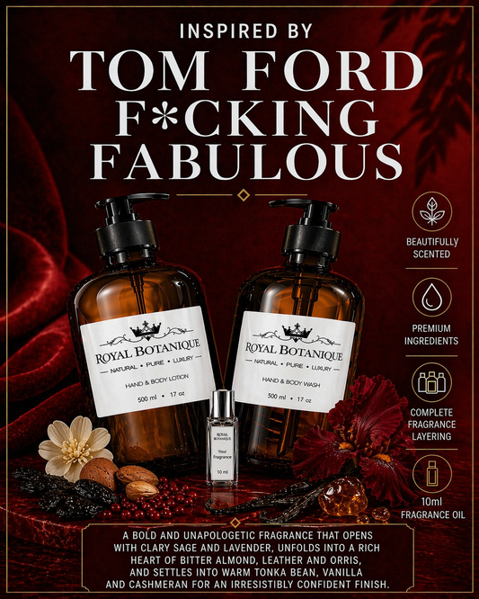 Royal Botanique Luxury Wash & Lotion Gift Set - Inspired By Tom Ford Fabulous