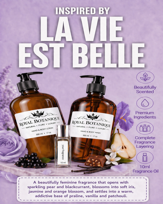 Royal Botanique Luxury Wash & Lotion Gift Set - Inspired By La Vie Est Belle