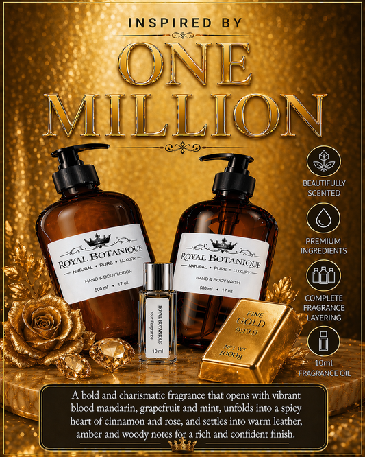 Royal Botanique Luxury Wash & Lotion Gift Set - Inspired By One Million