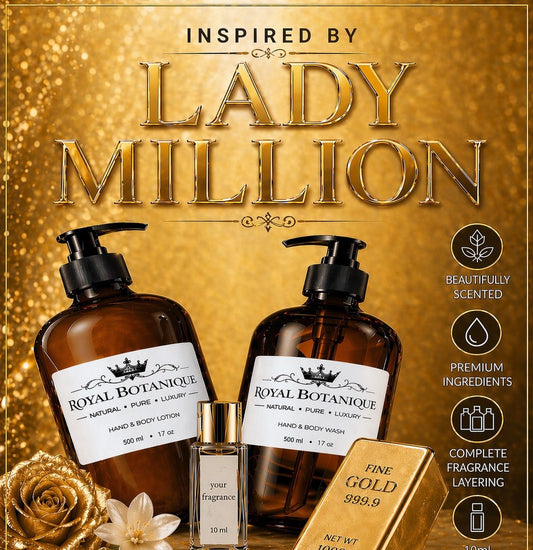 Royal Botanique Luxury Wash & Lotion Gift Set - Inspired By Lady Million
