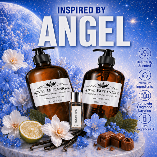 Royal Botanique Luxury Wash & Lotion Gift Set – Inspired By Angel