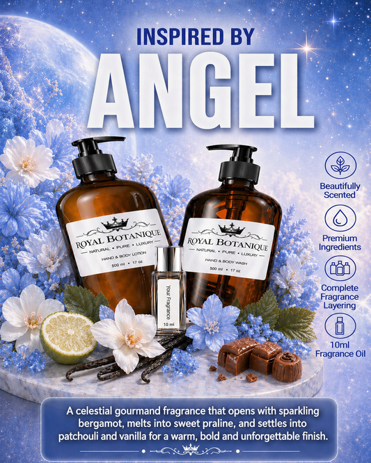 Royal Botanique Luxury Wash & Lotion Gift Set – Inspired By Angel