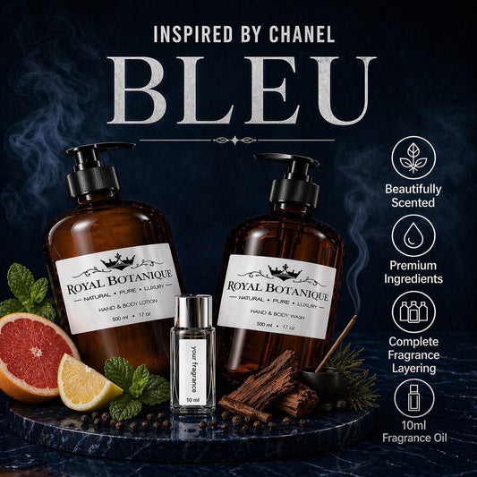 Royal Botanique Luxury Wash & Lotion Gift Set – Inspired By Bleu