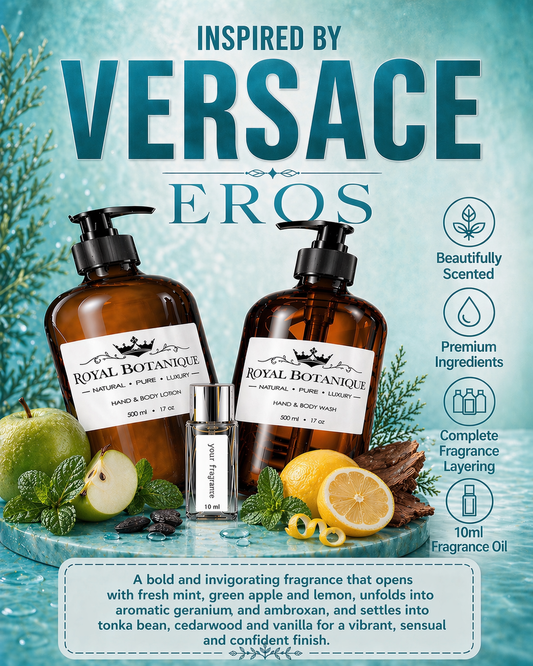 Royal Botanique Luxury Wash & Lotion Gift Set – Inspired By Eros
