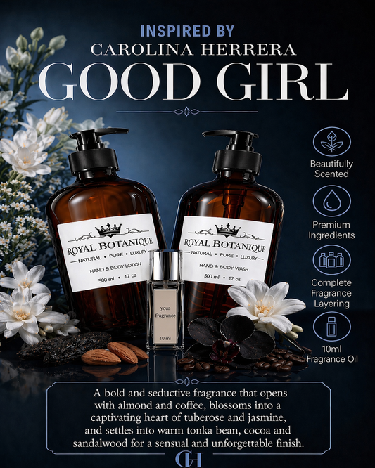 Royal Botanique Luxury Wash & Lotion Gift Set - Inspired By Carolina Good Girl