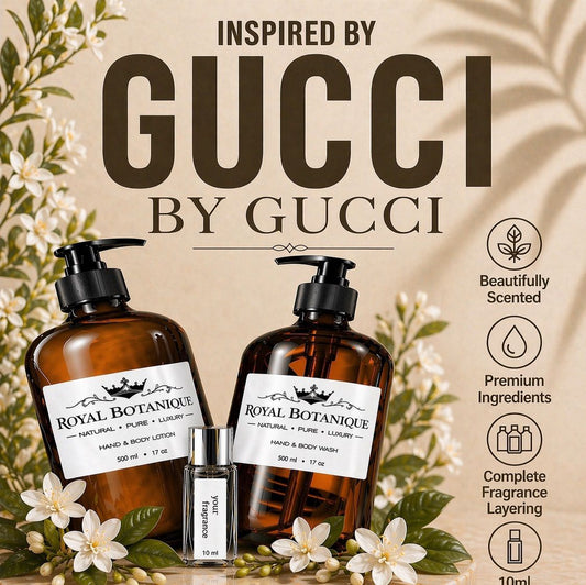 Royal Botanique Luxury Wash & Lotion Gift Set – Inspired By Gucci