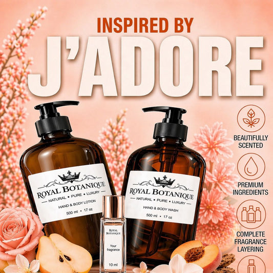 Royal Botanique Luxury Wash & Lotion Gift Set - Inspired By J’Adore Jadore
