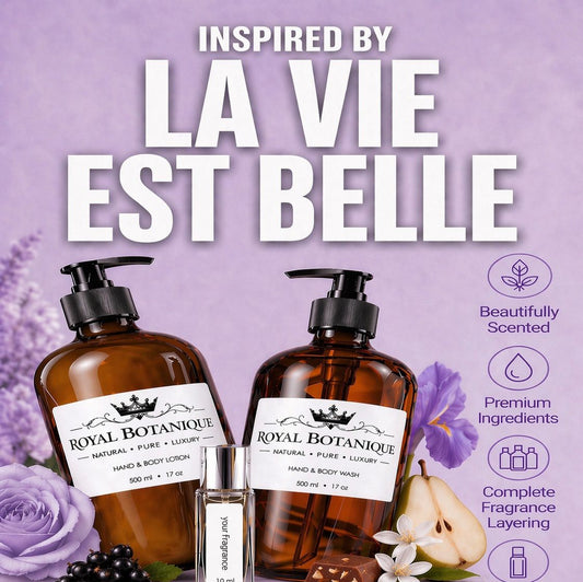 Royal Botanique Luxury Wash & Lotion Gift Set - Inspired By La Vie Est Belle