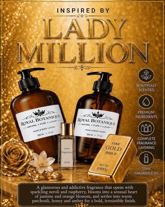 Royal Botanique Luxury Wash & Lotion Gift Set - Inspired By Lady Million