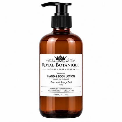 Scented Premium Hand & Body Lotion 500mL