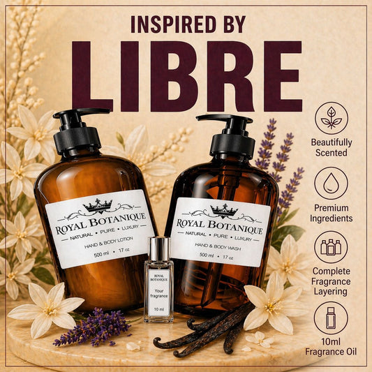 Royal Botanique Luxury Wash & Lotion Gift Set – Inspired By Libre