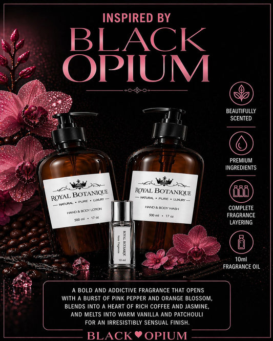 Royal Botanique Luxury Wash & Lotion Gift Set - Inspired By Black Opium