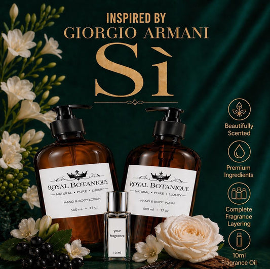 Royal Botanique Luxury Wash & Lotion Gift Set – Inspired By Si